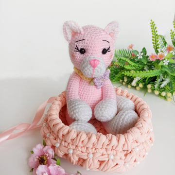 Crochet cat pattern, amigurumi cat pdf pattern