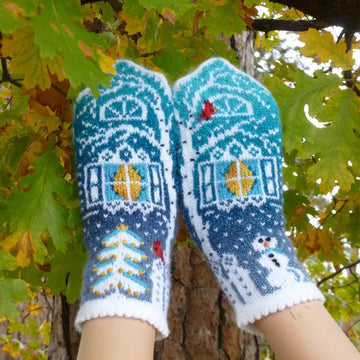 Christmas Eve Mittens
