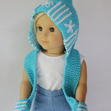 Hoodie Skoodie for 18 inch doll