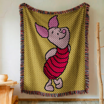 Piglet Blanket C2C Crochet Pattern