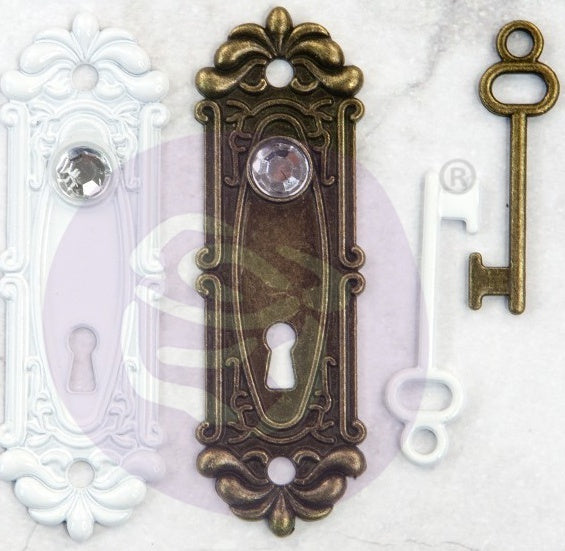 Prima Marketing Memory Hardware Embellishments - Antique Metalware Avigno