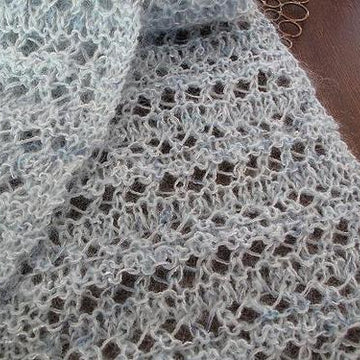 Iridessa Reversible Lace Scarf and Wrap