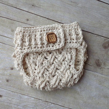 Diagonal Weave Diaper Cover