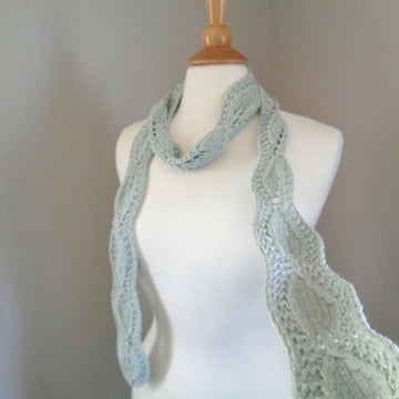 Skinny Leaf Scarf