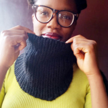 Trade Wind Herringbone Asymmetrical Scarf