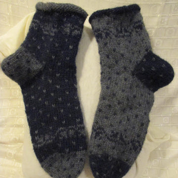 2 Lett Lopi balls Fruit & Berry Polka Dot Socks