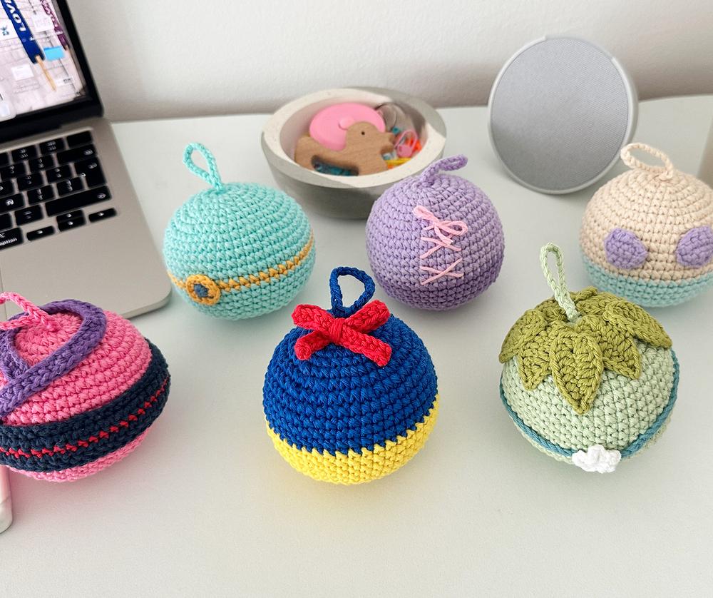 Fairytale Princess Inspired Christmas Ornament Crochet Pattern Bundle PDF