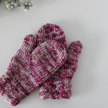 Raspberry Jam Mittens