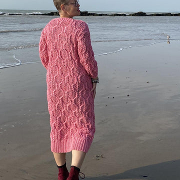 Cabled Trellis Tunic