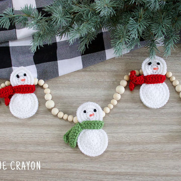 Snowman Garland