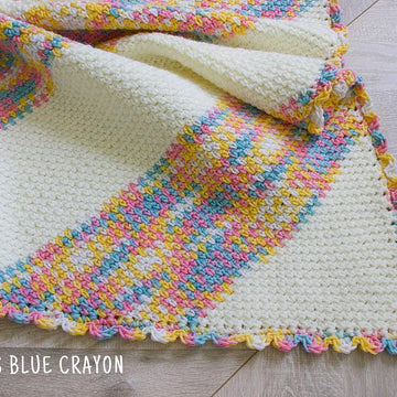 C2C Moss Stitch Blanket