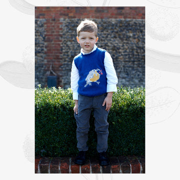 "Little Lark Vest" - Knitting Pattern in Willow & Lark Nest