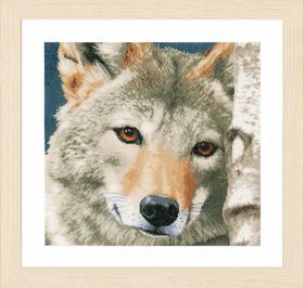 Lanarte Wolf Cross Stitch Kit
