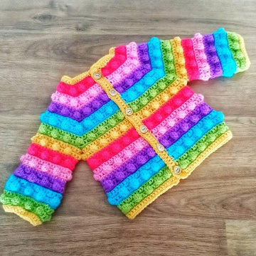 Winter Bobble Cardigan or Hoodie