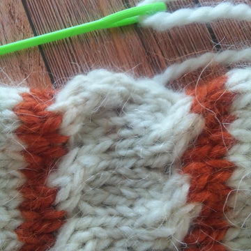 Hood knitting pattern