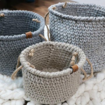 Rustic Farmhouse Nesting Baskets