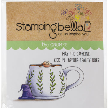 Stamping Bella Cling Stamps - Caffeinated Gnome