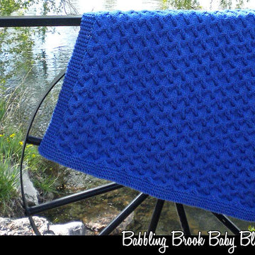Babbling Brook Baby Blanket