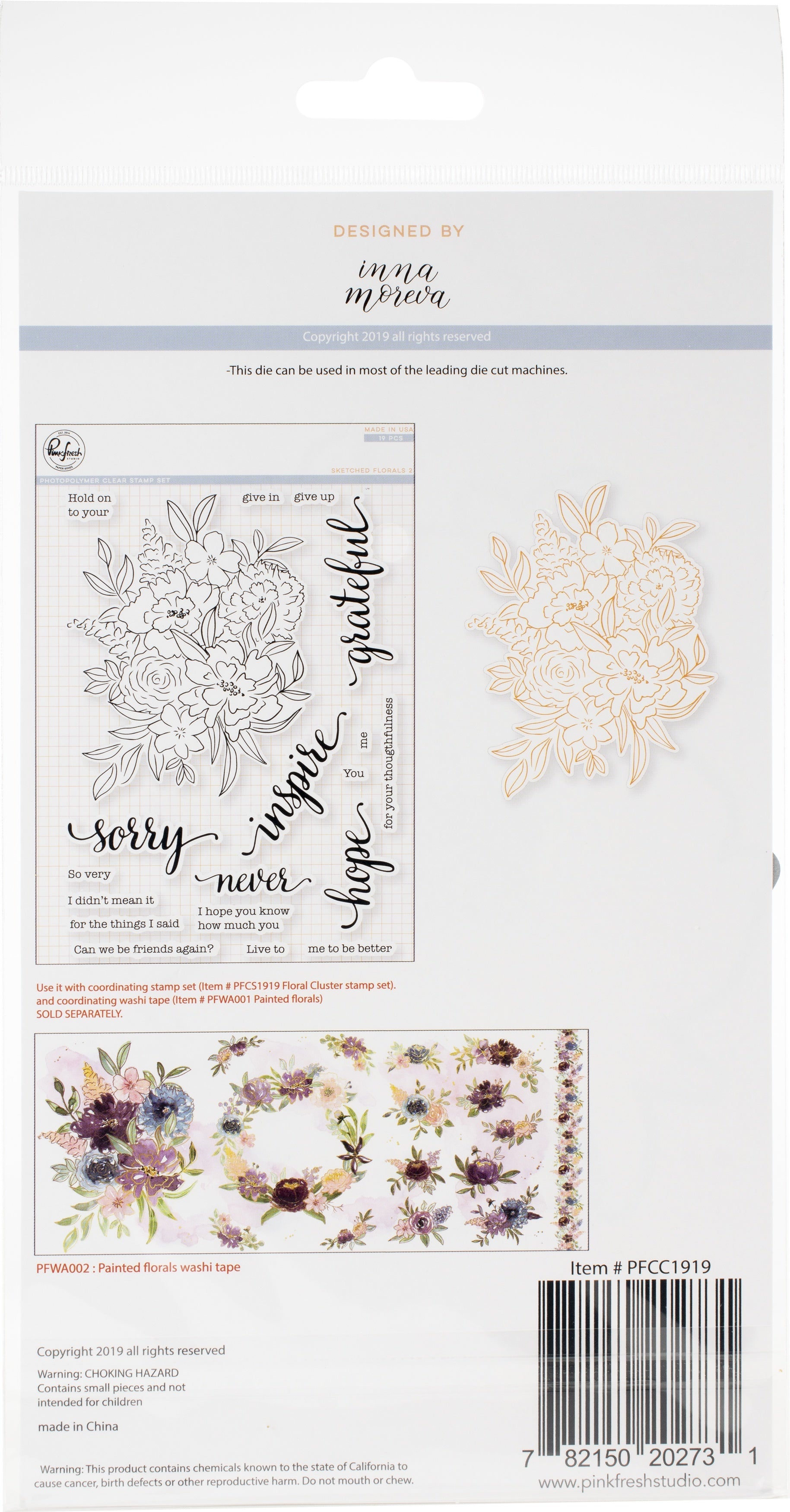 Pinkfresh Studio Die - Floral Cluster