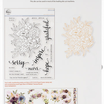 Pinkfresh Studio Die - Floral Cluster