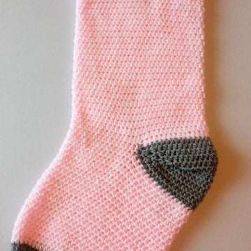 Ruffle Cuff Christmas Stocking