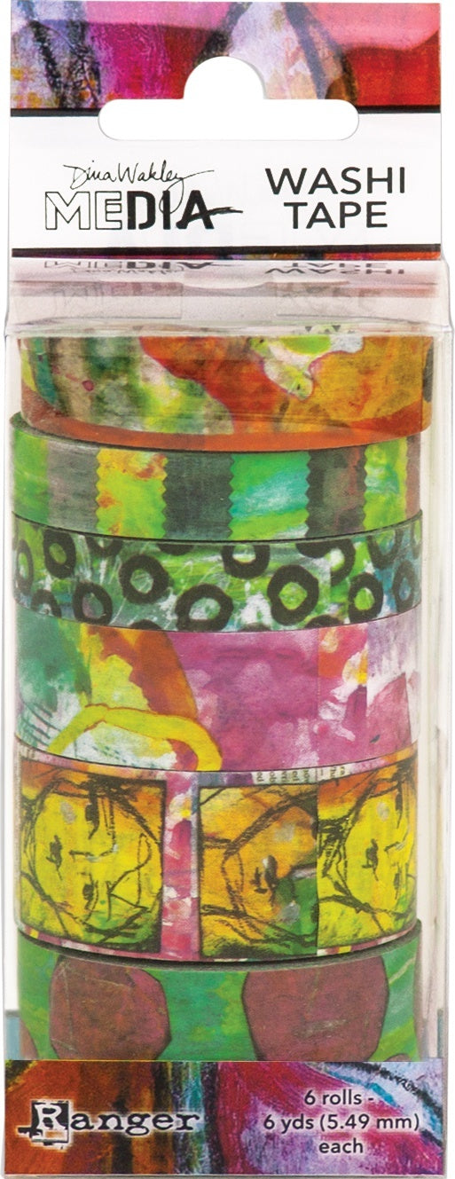 Ranger Dina Wakley Media Washi Tape - #4