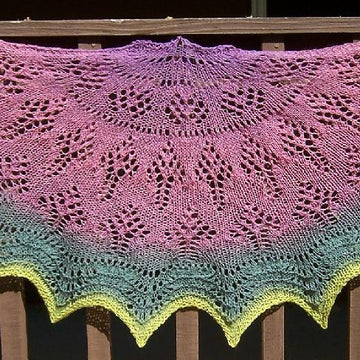 Hint of Spring shawlette