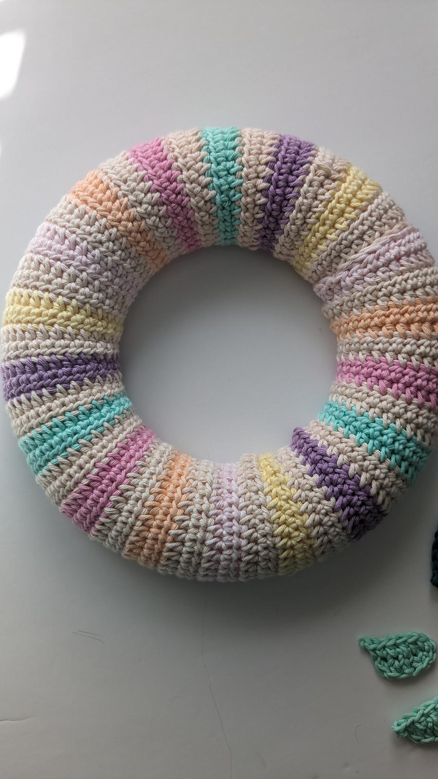 Easter Cross Wreath