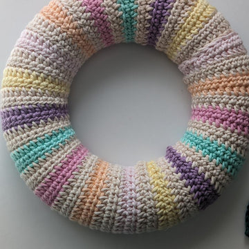 Easter Cross Wreath