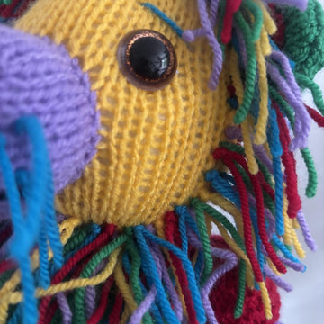 Rainbow Lion Toy