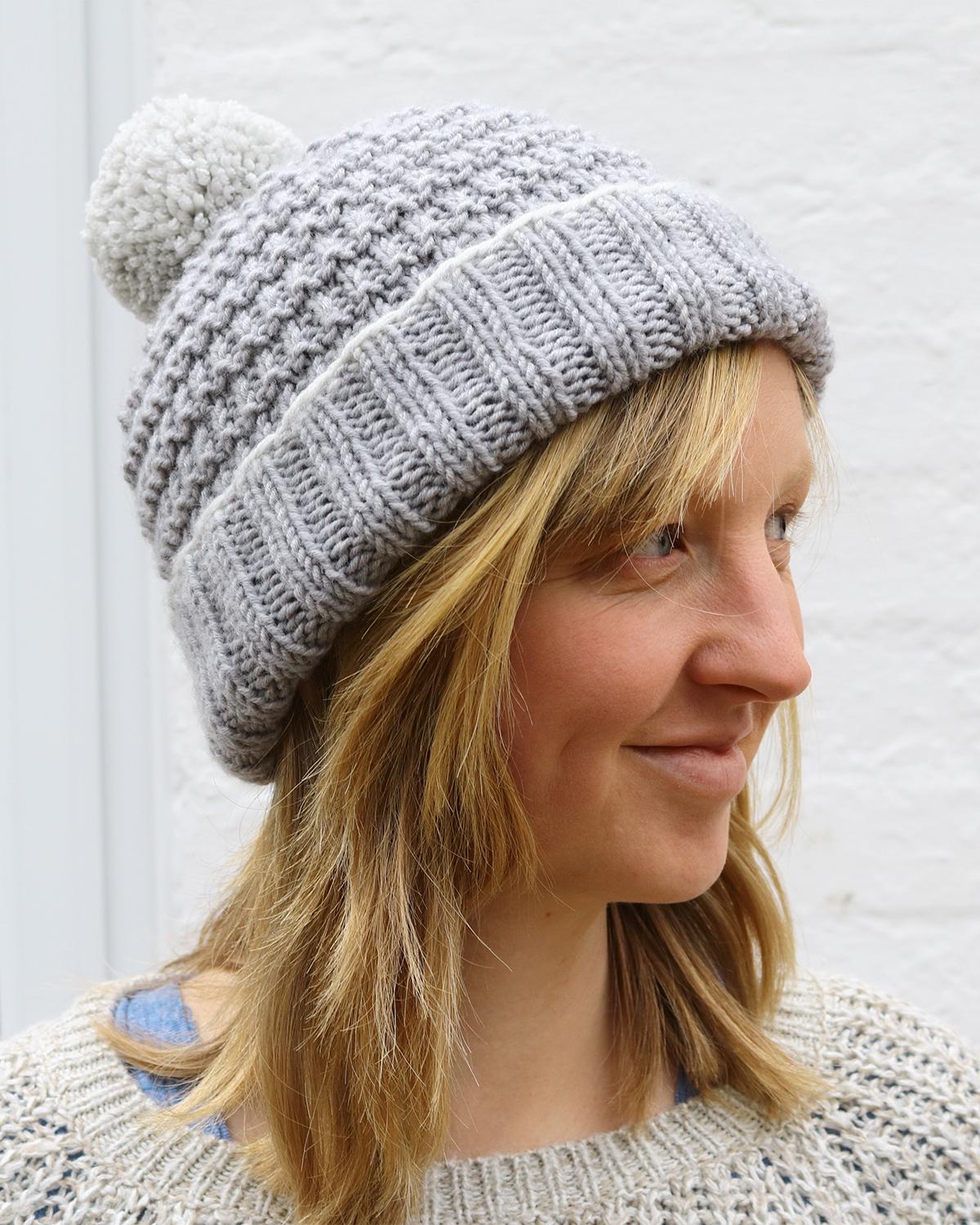 Alexis Hat with Bobble for Adults and Children