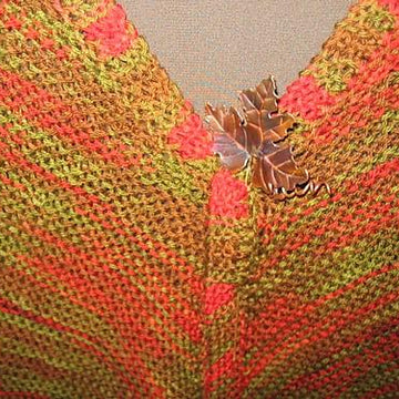 Simple Colorplay Shawl