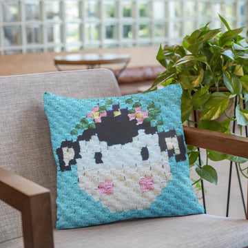 Miss Betsy Cow C2C Graphgan Blanket Square