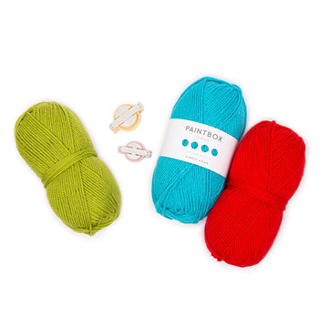 Paintbox Yarns Simply Aran Small Pom Pom Maker 3 Ball Project Pack