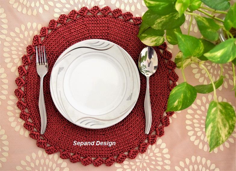 Red Circle Placemat