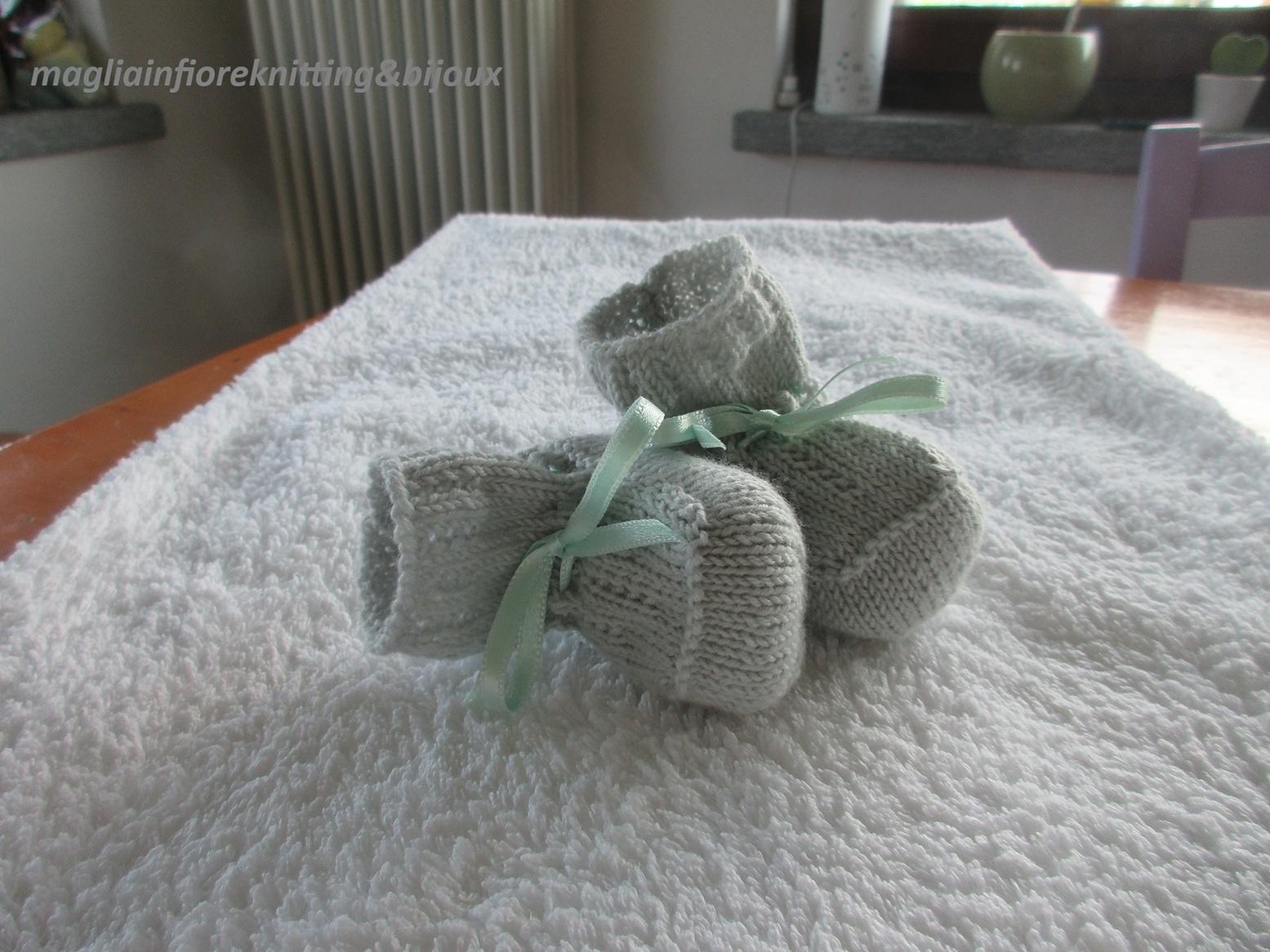Tenere babucce per un bébé