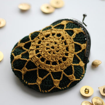 Gold and Jade Coin Purse