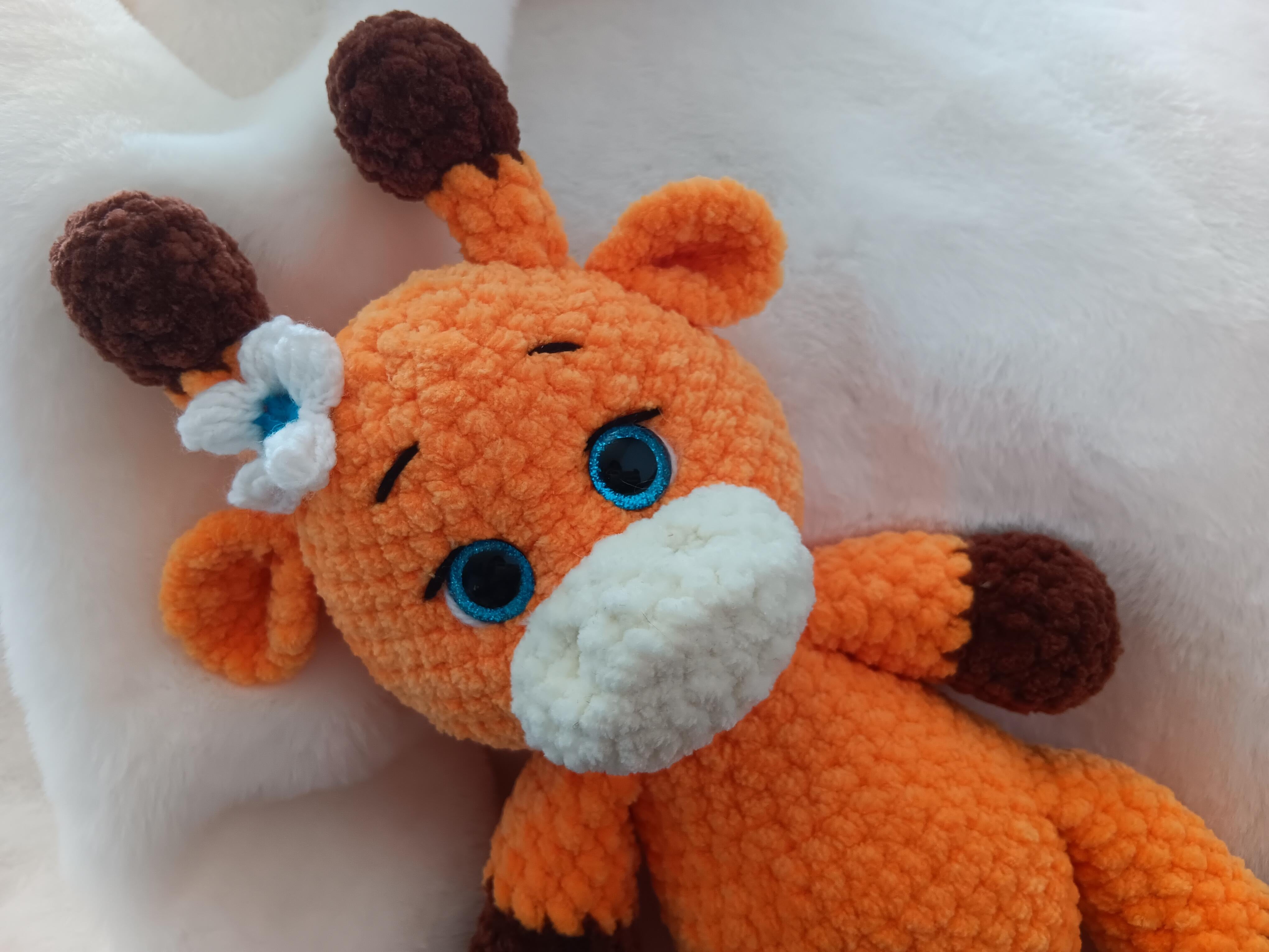 Plush Guraffe Crochet Pattern