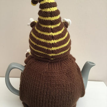 Mr Bumble tea cosy