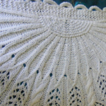 Celeste Cable Shawl