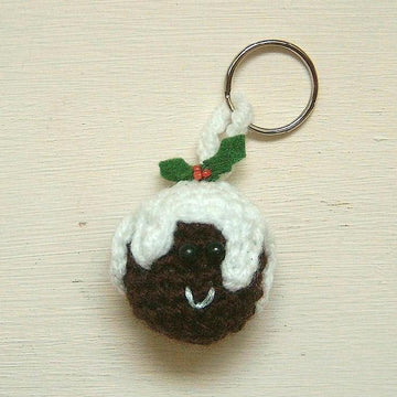 Christmas Pudding keychain