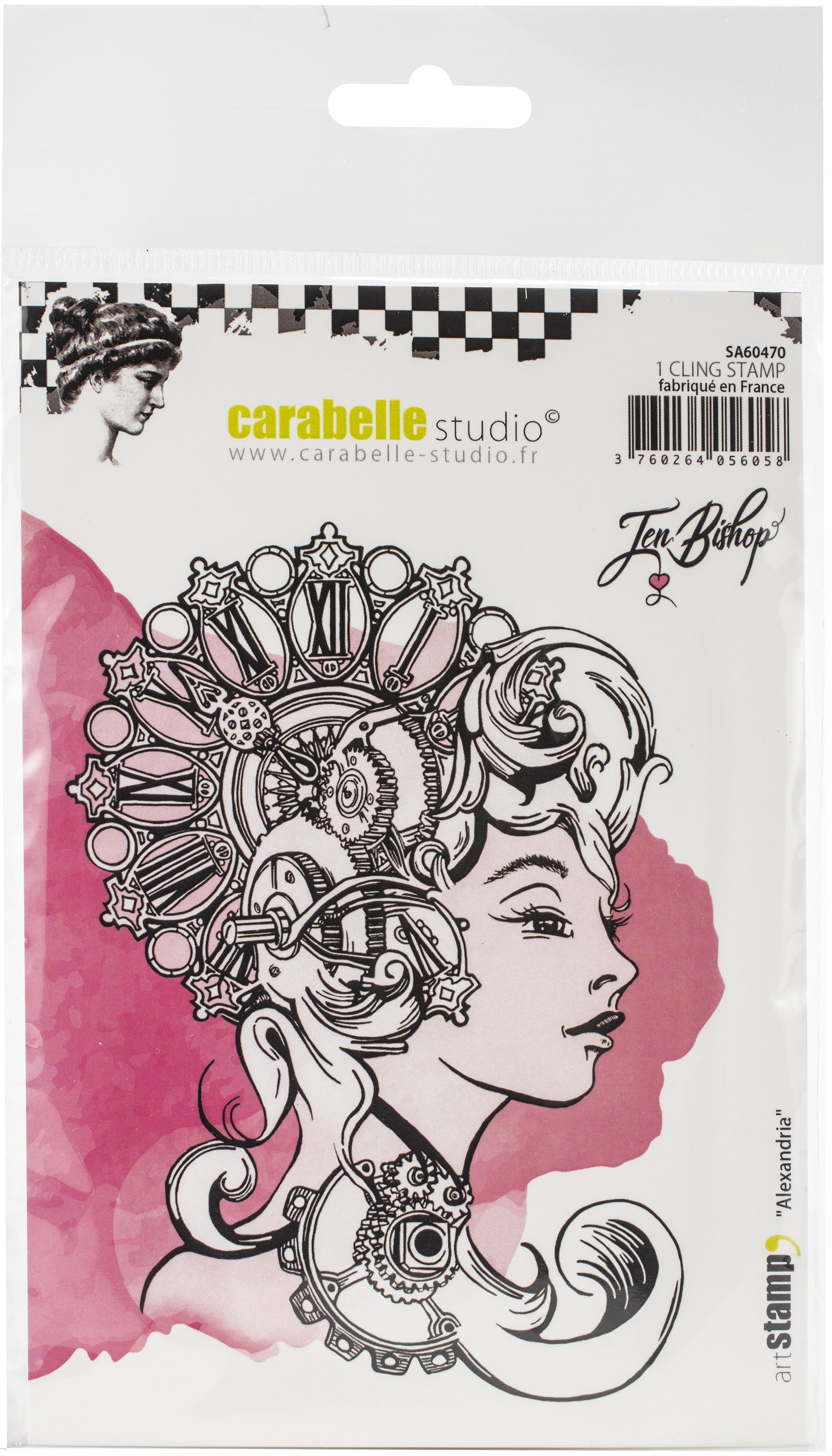 Carabelle Studio Cling Stamp A6 By Jennifer Bishop - Alexandria