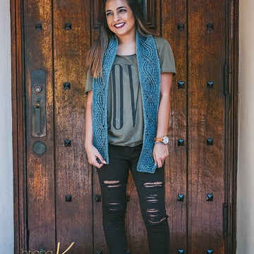 The Wexford Infinity Crochet Scarf