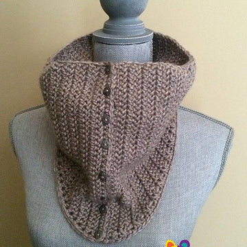 Steff Herringbone Cowl