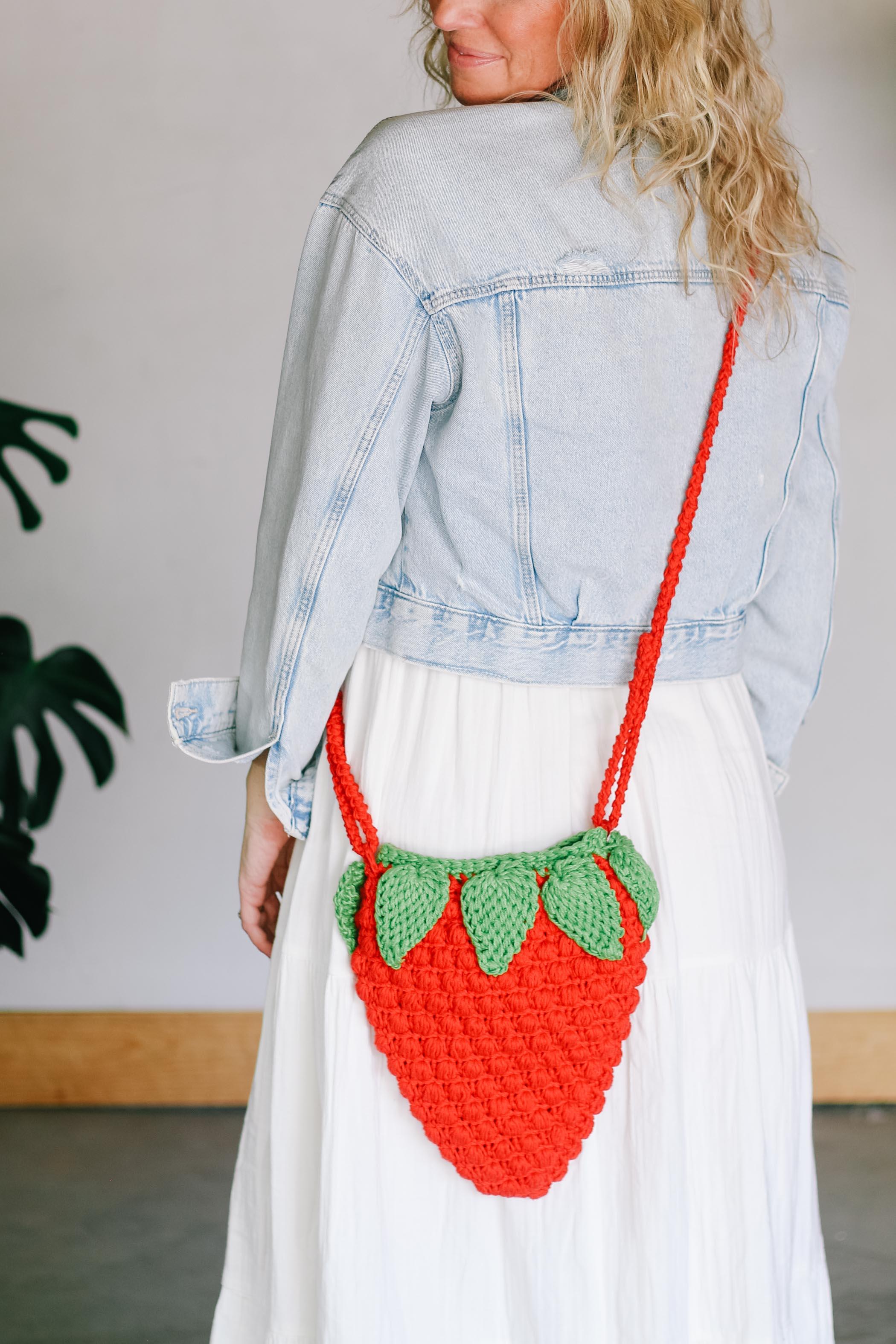 Strawberry Season Purse