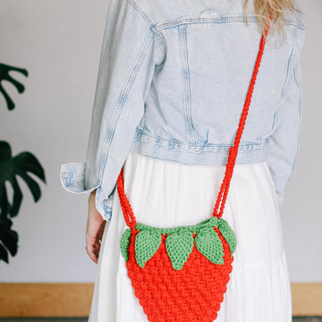 Strawberry Season Purse