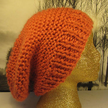 Superfast Garter Stitch Super Slouch Hat