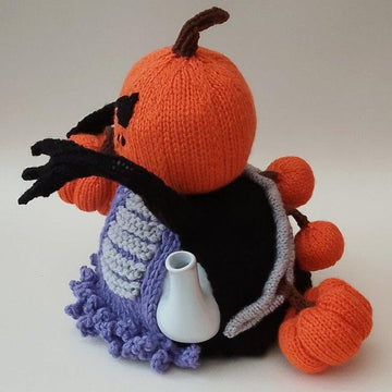 Halloween Pumpkin Reaper Tea Cosy