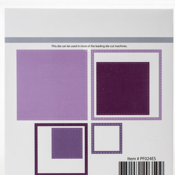 Pinkfresh Studio Essentials Die Set - Stitched Squares