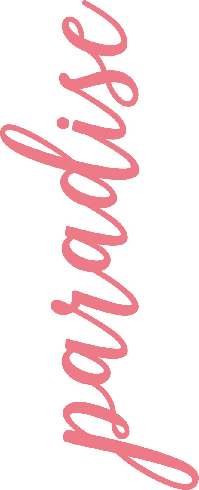 Uniquely Creative Metal Dies - Paradise Script